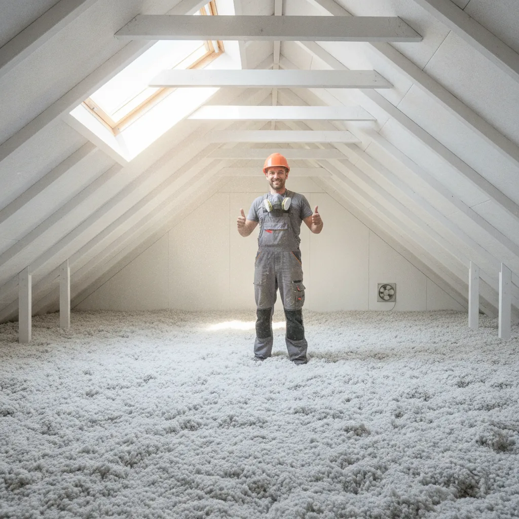 isolation combles soufflage ouate cellulose