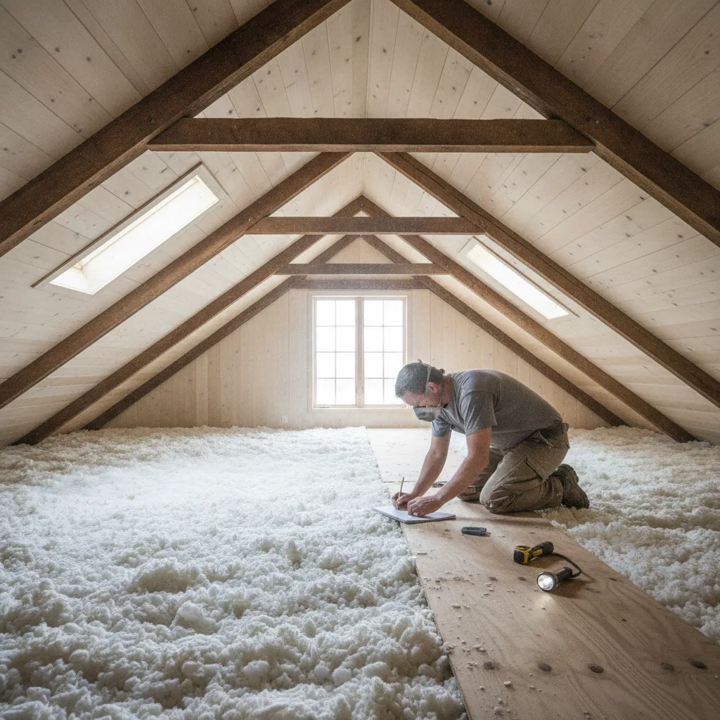 isolation combles soufflage ouate cellulose