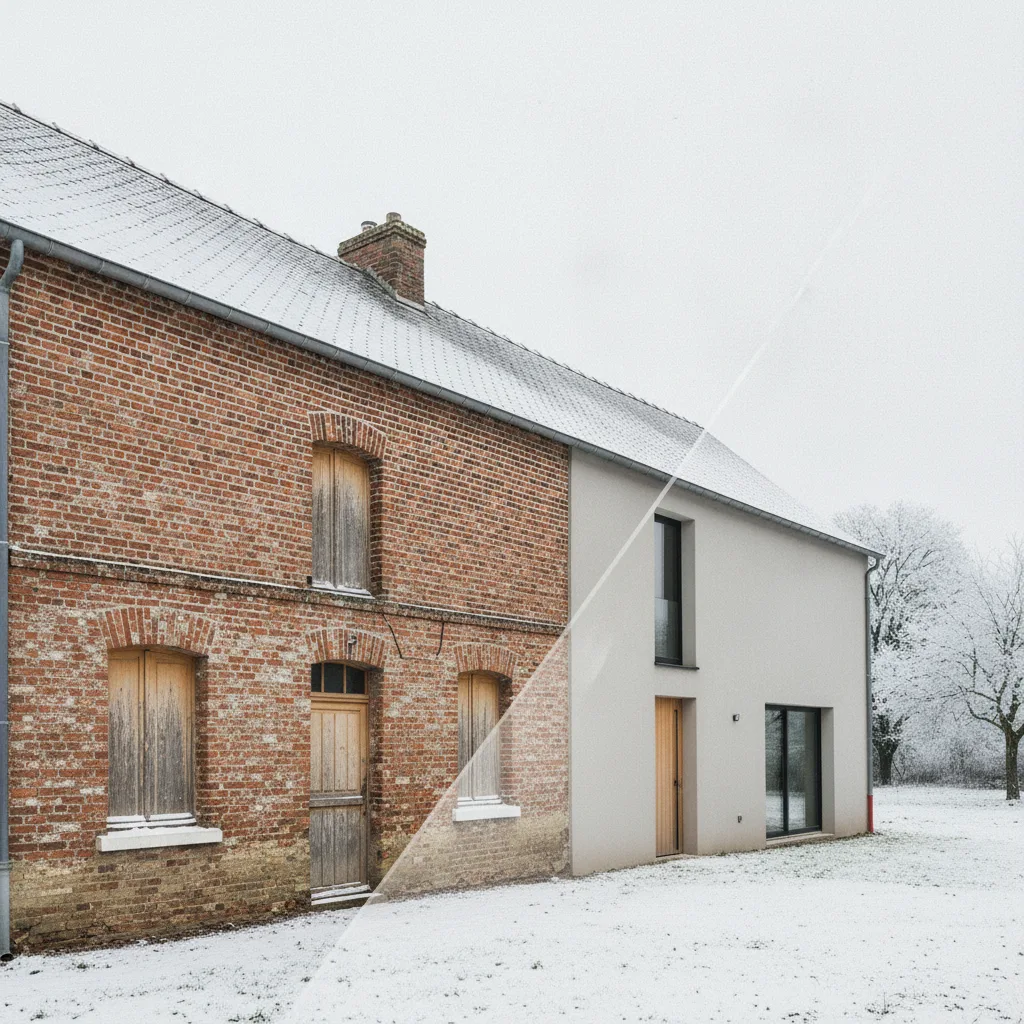 Isolation extérieure maison brique | Avantages et vigilance - isolation exterieure maison brique