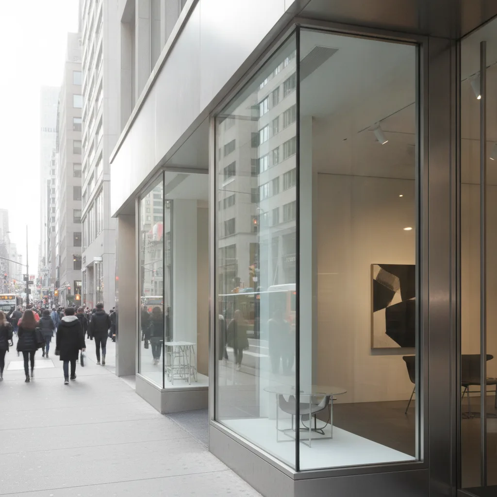 Vitrine commerciale aluminium design | Guide complet - vitrine commerciale aluminium design