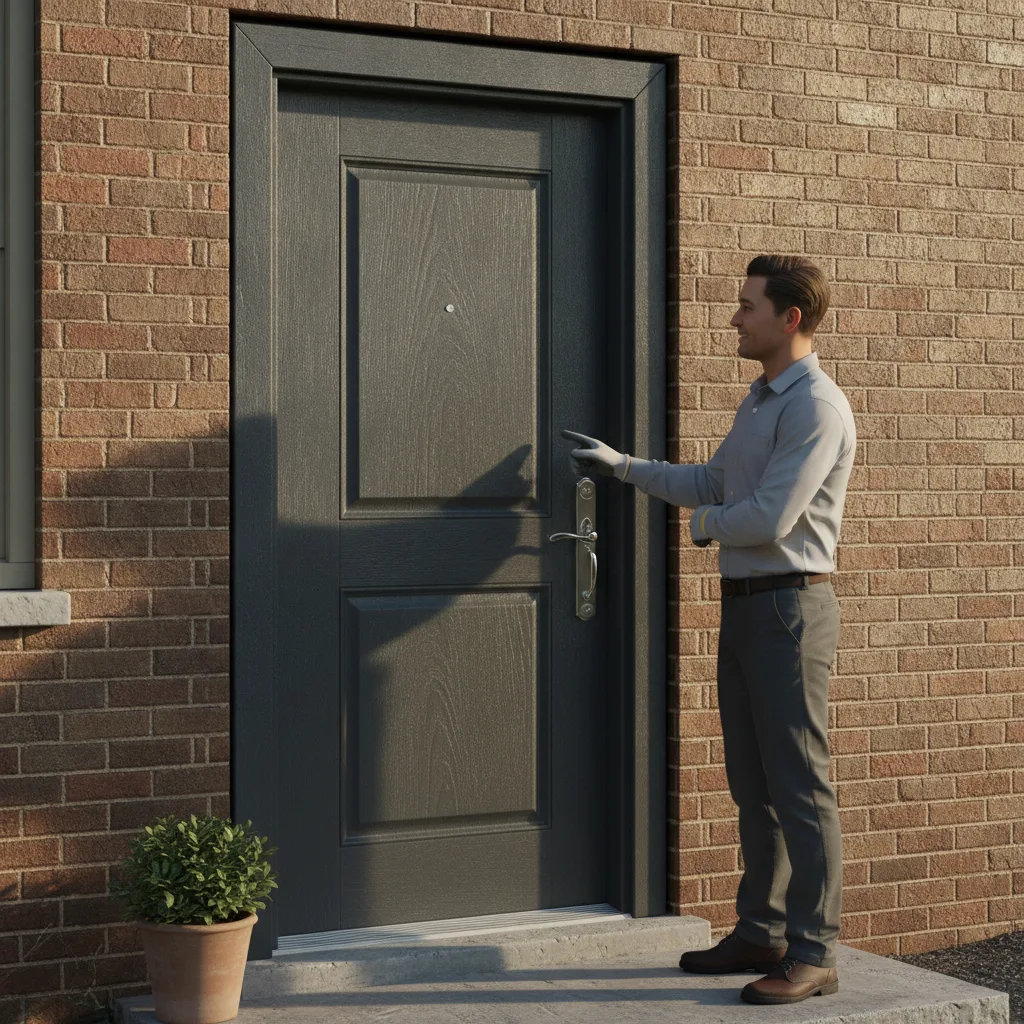 porte blindée ou porte renforcée